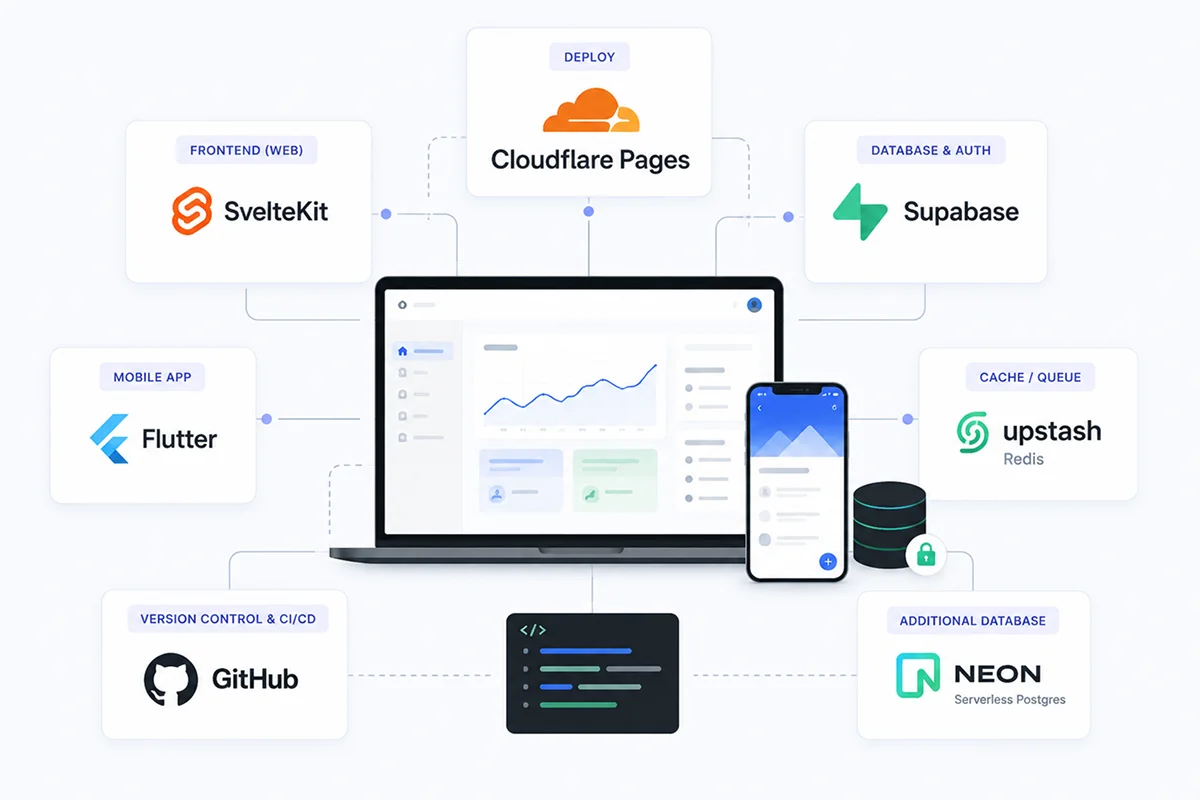 A web product built with SvelteKit and Supabase